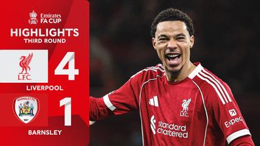Thunderbolt strikes seal REDS victory! 🚀 | Liverpool (4-1) Barnsley | Emirates FA Cup 2025-26