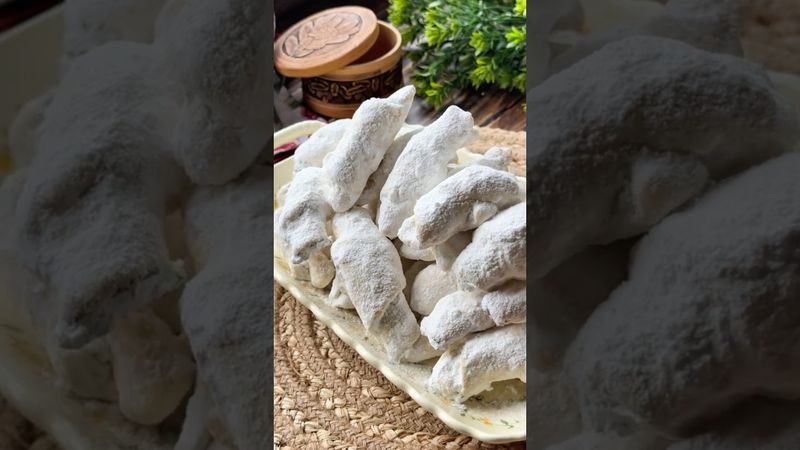 Ну очень песочные рогалики🥐