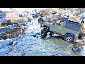 RC Car RC4WD GELANDE II D90 Defender Downhill Rock Climbing
