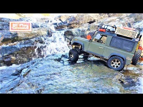 RC Car RC4WD GELANDE II D90 Defender Downhill Rock Climbing