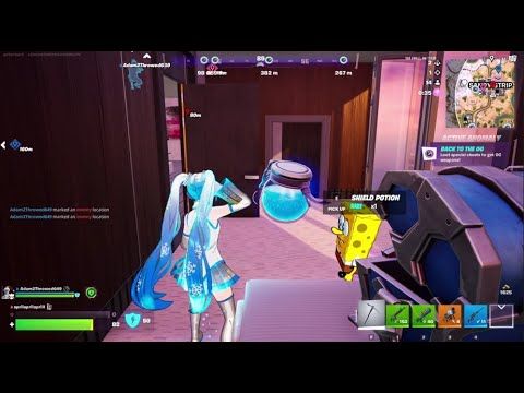 😸💕(part 2) ASMR Looped Mouth Sounds with Fortnite Background (don't judge..) 🎮
