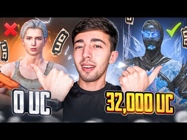 😱YANGI AKKAUNTNI 32,400 UC KUCHAYTIRDIM - OBUNACHIM SHOKda 🥵 PUBG MOBILE!!!