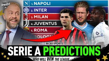 Mike Grella's 2025/2026 SERIE A PREDICTIONS 🏆 | Napoli, Inter, Milan, Juve & More! | Golazo Matchday