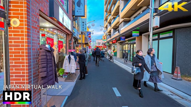 Suburban Tokyo Walk in Nishi-Koyama, Japan • 4K HDR