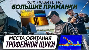 Как ловить на большие приманки. Места обитания ТРОФЕЙНОЙ ЩУКИ | Серия 4