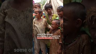 Young women refuse traditional Hindu face tattoos in Pakistan