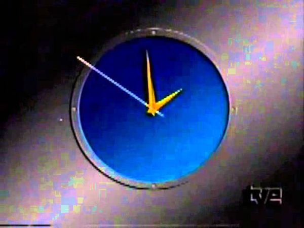 TVE 2 Catalunya (Reloj año 1989-90)