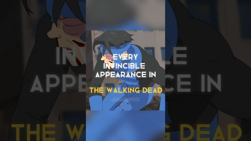 Invincible in The Walking Dead | #thewalkingdead #invincible #shorts