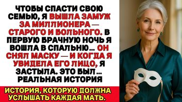 Я ПЛАКАЛА, ЧИТАЯ! Когда старик, за которого я вышла ради денег,снял маску — я всё поняла.