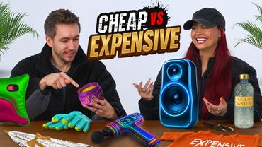 CHEAP VS EXPENSIVE CHALLENGE WITH TALIA!