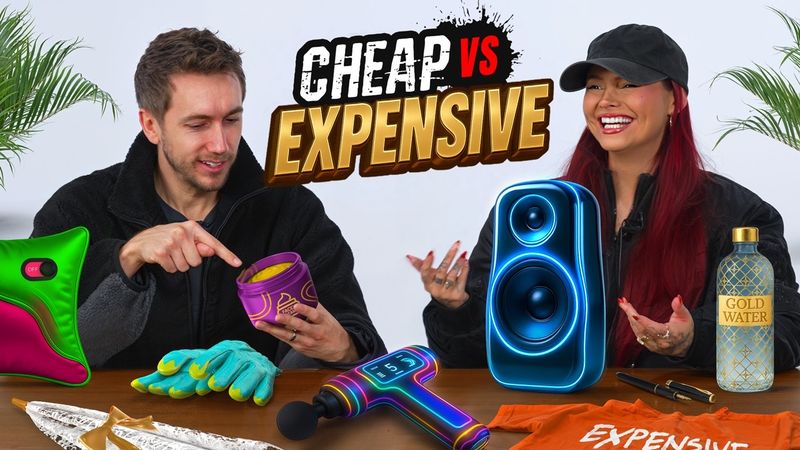 CHEAP VS EXPENSIVE CHALLENGE WITH TALIA!