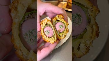 Сосиска в тесте в стиле высокой кухни!🌭