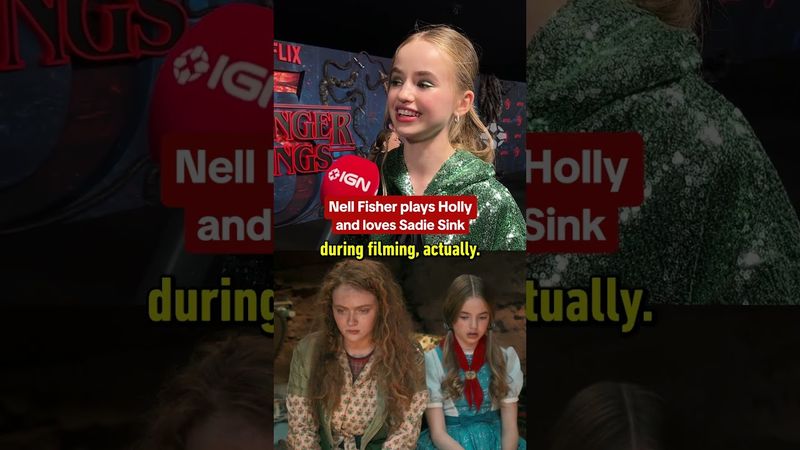 Stranger Things' Holly Wheeler loves Sadie Sink