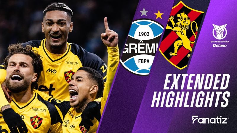 Gremio vs Sport Recife 0-1 | Game Highlights | #Brasileirao2025