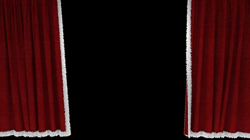 Christmas Curtain-Занавесь -FOOTAGE