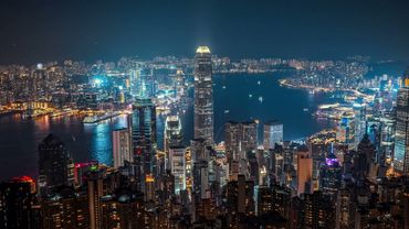 Hong Kong 8K Night View