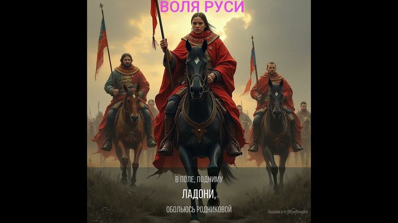 Святая Русь. О силе русского духа и воле. Скачать можно в ТГ канале https://t.me/Byliny_Velesa