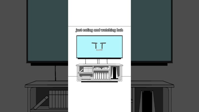 When your TV gets tired of your habits… #animation #funny #relatable #bingewatching #skit