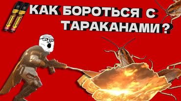 КАК ПРАВИЛЬНО БОРОТЬСЯ С ТАРАКАНАМИ