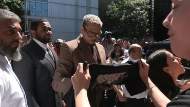 US R&B singer Chris Brown leaves UK court after denying more charges in assault case | AFP