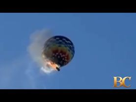 At least eight people dead after hot air balloon crashes in Brazil