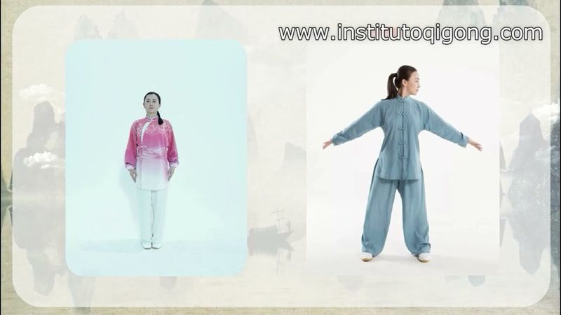 aprende qigong baduanjin · lección 1