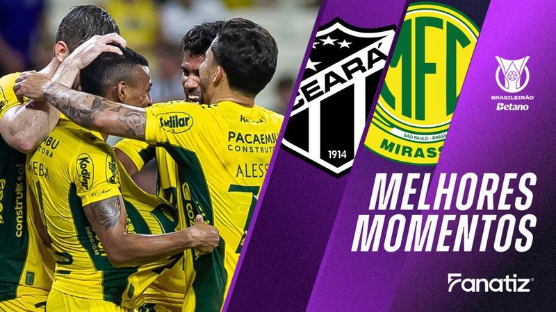 Ceará 0x2 Mirassol | Melhores Momentos | #Brasileirão2025