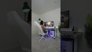 rebuilding my gaming desk setup in a new space