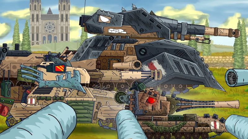 Отряд Британского Ратте атакует - Мультики про танки