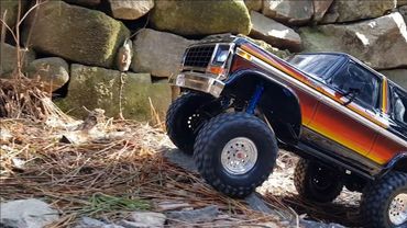 Traxxas TRX4 Bronco 100mm Shock(No Oil) Test