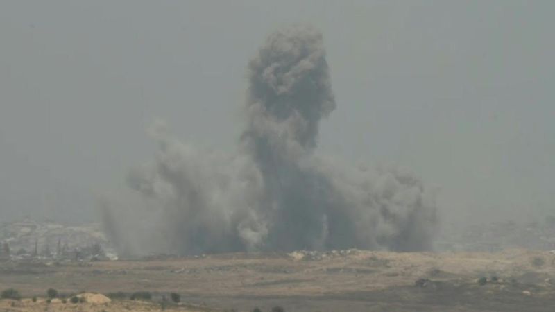 Massive smoke cloud billows from north Gaza as Israel steps up operations | AFP