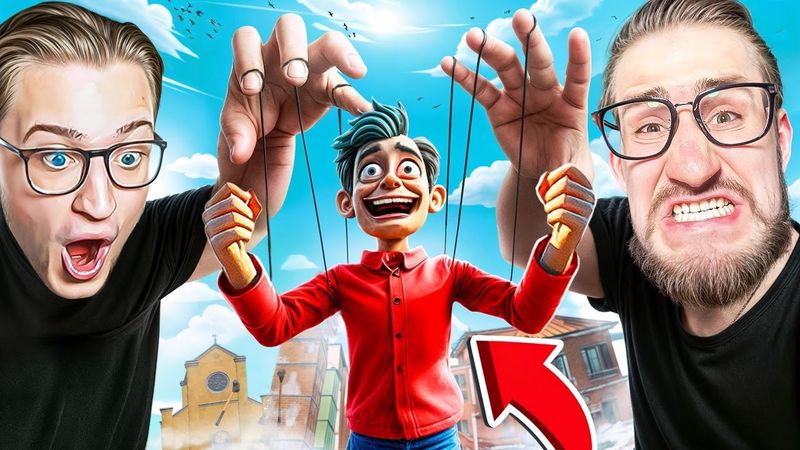 ТОЛЬКО БОЛЬ И СЛЕЗЫ! НИКОГДА НЕ ИГРАЙТЕ В ЭТО! УПРАВЛЯЕМ КУКЛОЙ Чтобы ПРОЙТИ ПАРКУР! (PUPPET TEAM)