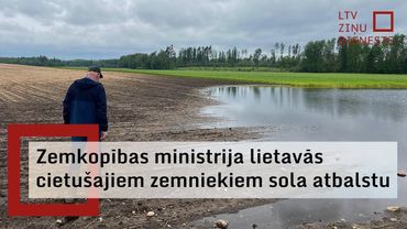 Pēc ilgstošām lietavām situācija daudzviet Latvijas laukos kļuvusi teju kritiska