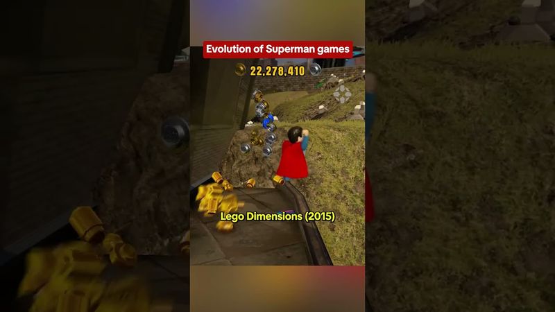 Superman in video games has come a long way