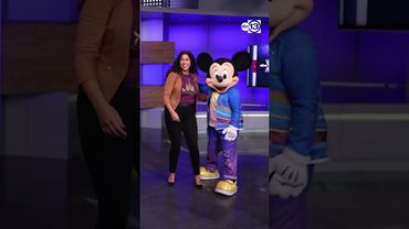 ABC13 gets a surprise visit from Mickey!