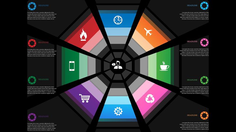 Design Infographic Modern Business Template - Adobe Illustrator