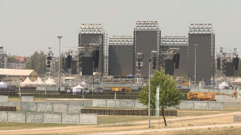 UŽIVO - Hipodrom uoči koncerta Marka Perkovića Thompsona