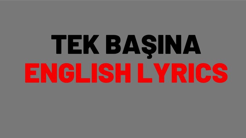 Erkin Koray-Tek Başına Turkish Song With English Lyrics (English Translation)