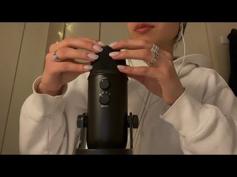 ASMR MIC SCRATCHING & TRACING ⭐️ (day 4 🎄)