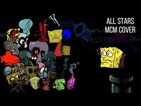 ALL STARS ACT 4 BUT THE CHARACTERS OF MISTFUL CRIMSON MORNING SING(YES,REALLY )|FNF COVER