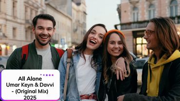 Umar Keyn & Davvi ⎪ All Alone (Original Mix) 2025. Клип