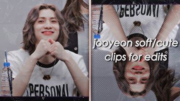 jooyeon cute/soft clips for editing♡