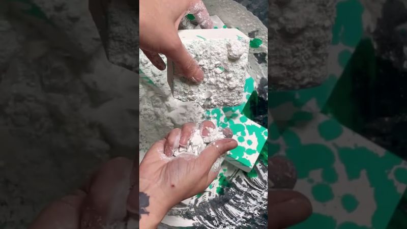 Green Splat Dyed Freshies 💚