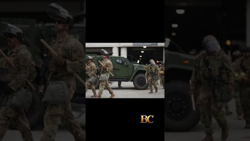 Protests intensify in Los Angeles after Trump deploys hundreds of National Guard troops