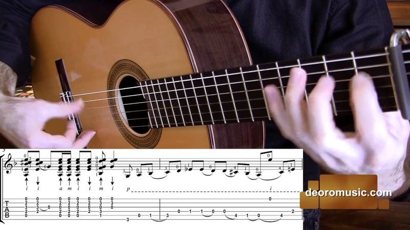 Flamenco Guitar Lesson W/ TABS | Buleria Falseta 6 | Diego de Oro