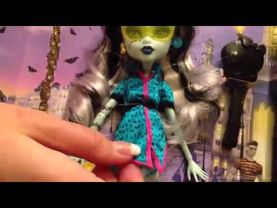 Распаковка Френки Скариж Frankie Stein Scaris Monser High обзор на русском