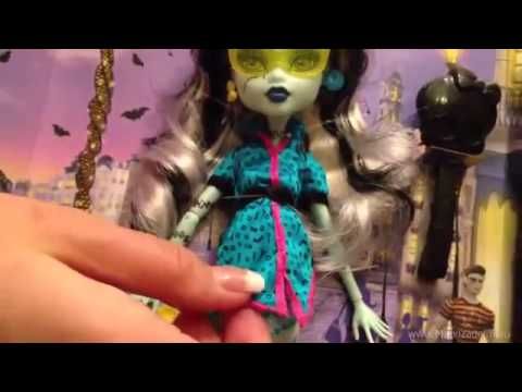 Распаковка Френки Скариж Frankie Stein Scaris Monser High обзор на русском