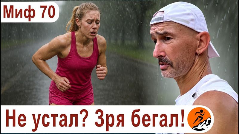 Нужно ли бегать каждый день? Если не устал - зря бегал. Миф о беге № 70