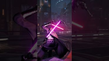Lore Accurate Lightsaber Duel. 👿 #starwars #lightsaber #shorts #trending #videogames #gaming #jedi