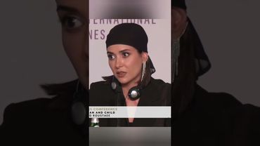 ترجمه سوال خبرنگار از پریناز ایزدیار توسط پیمان معادی در نشست خبری فیلم زن و بچه در جشنواره کن